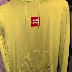 Cotton On World Currency Hoodie, Size L.